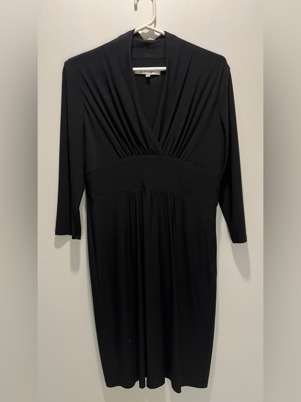 Evan Picone Black Petite Dress